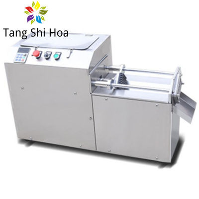 0.37KW स्वचालित इलेक्ट्रिक ताजा सब्जी कटर आलू गाजर मूली की छड़ें पट्टी काटने की मशीन