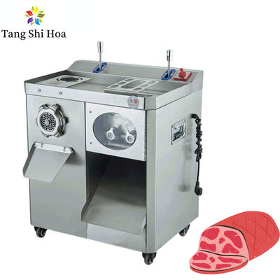पेशेवर कसाई और मांस प्रसंस्करण के लिए स्टेनलेस स्टील 220V मांस कटर और ग्राइंडर